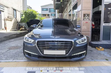 제네시스 eq900 튜닝 순정형 데이라이트 상시 모듈작업으로 내차량의 존재감을 상승시켜주세요! / 성남,분당,판교