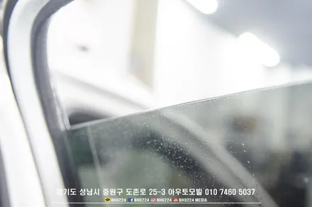 MQ4 쏘렌토   기존 썬팅 제거하고 성남 아우토모빌에서 전면 유리 교체와 함께 블락포디 비바 그린으로 재시공했어요 / 성남시 중원구 도촌동