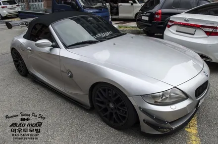 BMW E85 Z4 저렴한 비용으로 드레스업효과와 다운포스를 TRC 공용사이드립과 이지립으로 한번에 ! / 성남,분당,판교