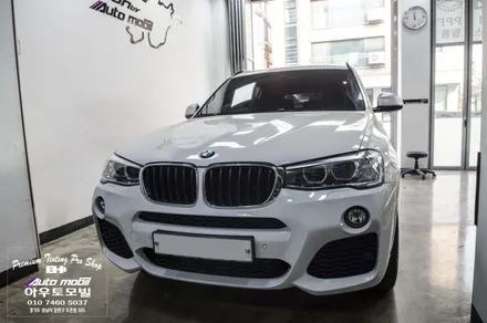 깔끔함 최대치 BMW F25 X3 순정형 룸미러하이패스 성남장착점 사이드미러 랩핑시공까지~ / 성남,분당,판교