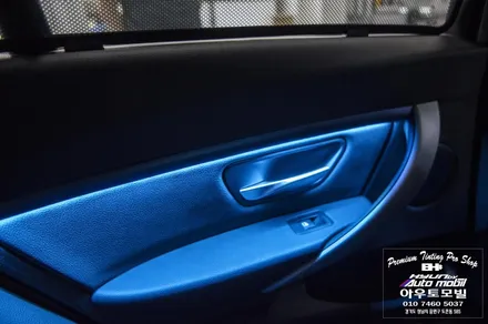 BMW F30 3시리즈 도어 엠비언트라이트 시공 / 성남,분당,판교