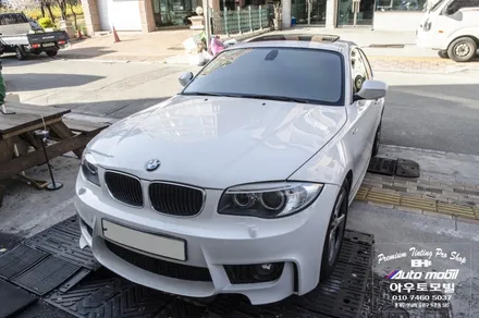 BMW e82 1시리즈쿠페 여름준비  반사썬팅 성남   아우토모빌 / 성남,분당,판교