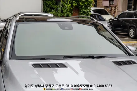 벤츠 W166 GLE 틴팅시공으로 따가운 가을 햇볕에 피신처를 만들어 보아요 / 성남,분당,판교