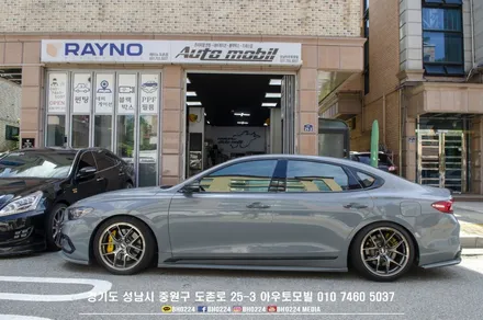 그랜져 ig 틴팅, 2채널블랙박스, 생활보호ppf, 카스킨 재시공 성남 드레스업 아우토모빌 / 성남,분당,판교