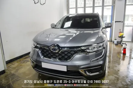 성남 성능좋은 열차단썬팅은 블락포디 빙고!! QM6 블랙박스랑 시공했어요! / 성남,분당,판교
