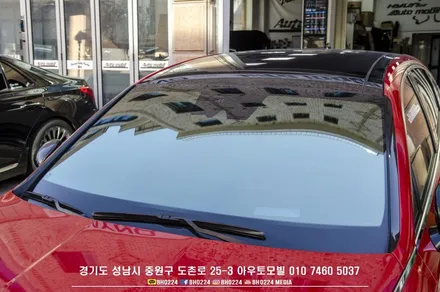 DN8 N라인 쏘나타 !! 귀하디 귀한 N 라인 쏘나타 성남 블락포디썬팅 비바 필름으로 재시공하기 / 성남,분당,판교