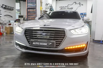 EQ900 튜닝 데이라이트 + 미등 상시 테일램프 면발광 분리 순정 원복이 자유로워요! / 성남,분당,판교