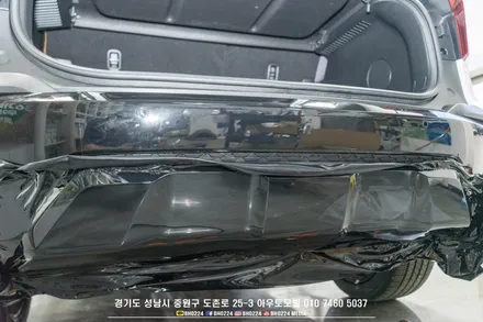 성남 블락포디 썬팅 기아 셀토스 아이나비 블랙박스 부분랩핑시공 / 성남시 중원구 도촌동