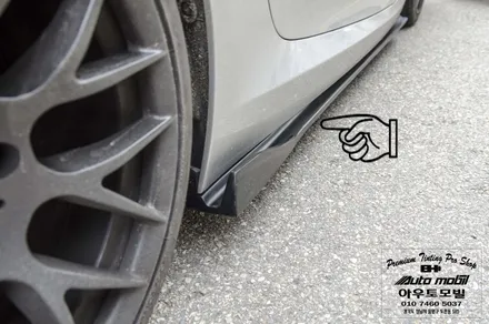 BMW E85 Z4 저렴한 비용으로 드레스업효과와 다운포스를 TRC 공용사이드립과 이지립으로 한번에 ! / 성남,분당,판교