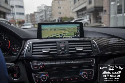 BMW F80 M3 수입차 터치네비게이션매립 BF500G성남아우토모빌 / 성남,분당,판교