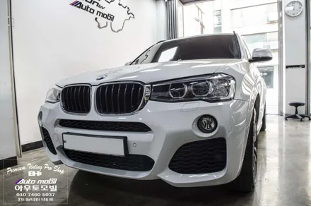 깔끔함 최대치 BMW F25 X3 순정형 룸미러하이패스 성남장착점 사이드미러 랩핑시공까지~ / 성남,분당,판교