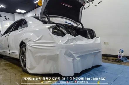 BMW G23 4시리즈 컨버터블 튜닝 실용성과 드레스업을 한번에 윈드 디플렉터 RGB LED 장착하기 / 성남,분당,판교