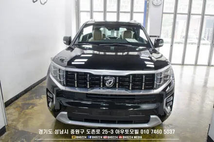 모하비 신차 출고 성남 블락포디 비바썬팅 블랙패키지 랩핑시공 / 성남,분당,판교