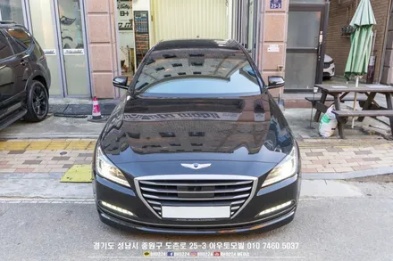 제네시스 dh 깔끔하게 타려면 성남블락포디 썬팅으로 바꿔보세요! / 성남,분당,판교