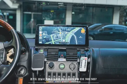 테라칸 리스토어 튜닝 100바디 35 파인뷰 LX7p / 12.3인치 안드로이드 올인원 인증 LED 라이트 보조배터리 에코파워팩 시공 / 성남,분당,판교