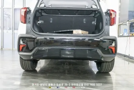 성남 블락포디 썬팅 기아 셀토스 아이나비 블랙박스 부분랩핑시공 / 성남시 중원구 도촌동