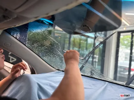 화성남양썬팅. 스포티지R 가성비 좋은 티나인 V1 반사 썬팅. / 화성, 동탄, 수원, 오산