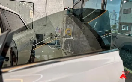 높은 열차단율과 선명한 시인성으로 소문난 하버캠프 세라믹본드로 그랜져하이브리드 썬팅했습니다. / 화성, 동탄, 수원, 오산