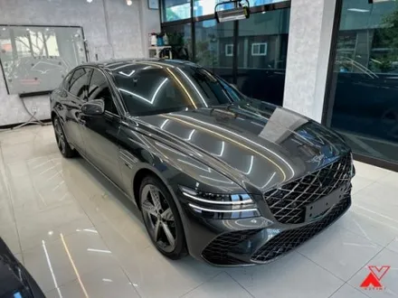 2024 G80 RG3 2.5T 마칼루 그레이 레인보우 V90 썬팅했써 / 화성시 남양읍