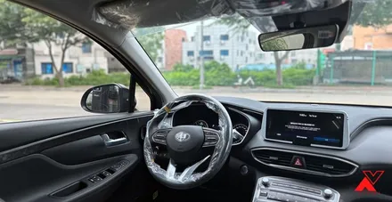 2023 싼타페 하이브리드 어비스블랙펄에 레인보우 V90 적절한 농도 추천으로 썬팅 했습니다. / 화성, 동탄, 수원, 오산