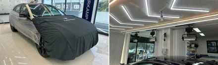 제네시스 G70 슈팅브레이크 카프리블루 티나인 신차패키지 / 화성, 동탄, 수원, 오산