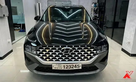 2023 싼타페 하이브리드 어비스블랙펄에 레인보우 V90 적절한 농도 추천으로 썬팅 했습니다. / 화성, 동탄, 수원, 오산