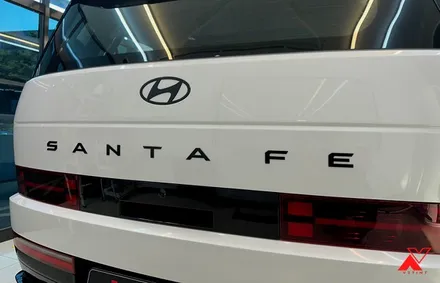 2024 싼타페 MX5 가솔린 2.5T 2WD 7인승 캘리그래피 블랙잉크! 화남양썬팅 브이투틴트에서 더스미스 플럭스 반사썬팅했습니다. / 화성, 동탄, 수원, 오산