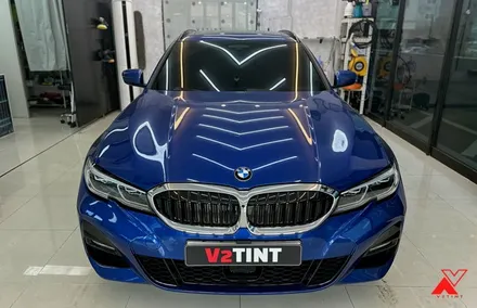 남양읍썬팅 추천! 2022 BMW 320D 투어링! 루마버텍스 900,700 썬팅 했어요! / 화성, 동탄, 수원, 오산