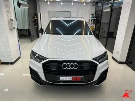 2023 아우디 Q7 55TFSI 콰트로 글래시어화이트!! 하버캠프 프리미엄틴팅으로 썬팅까지 독일감성 챙겨드렸습니다. / 화성, 동탄, 수원, 오산