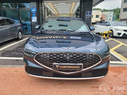G90 태즈먼블루 티나인 V100 틴팅 / 화성, 동탄, 수원, 오산