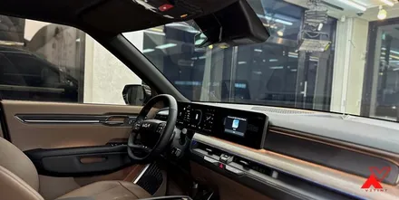 2024 EV9 7인승 어스 4WD 오로라블랙펄! 남양썬팅맛집 브이투틴트에서 레인보우 V90틴팅으로 드레스업 제대로 했습니다. / 화성, 동탄, 수원, 오산
