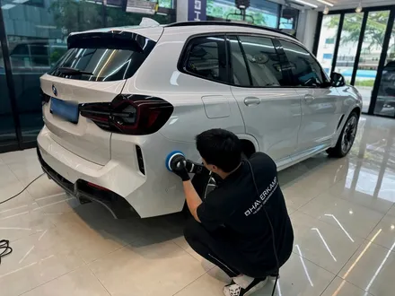 2023 BMW IX3 미네랄화이트! 루마버텍스 650 반사썬팅으로 진행된 화성신차패키지 / 화성, 동탄, 수원, 오산