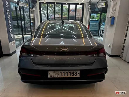 2023 아반떼 페이스리프트 하이브리드 플루이드 그레이 메탈릭! 화성신차검수 브이투틴트에서 꼼꼼하게 체크! / 화성, 동탄, 수원, 오산