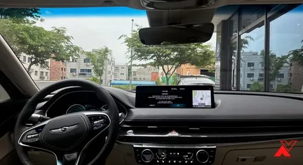 제네시스만의 유니크한 매트컬러인 본드실버! G80(RG3) 3.5T 스포츠 루마버텍스썬팅으로 열차단 및 시인성 확보하기 / 화성, 동탄, 수원, 오산