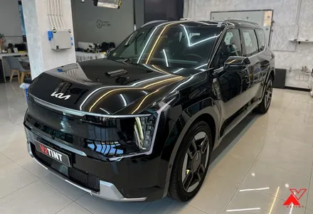 2024 EV9 7인승 어스 4WD 오로라블랙펄! 남양썬팅맛집 브이투틴트에서 레인보우 V90틴팅으로 드레스업 제대로 했습니다. / 화성, 동탄, 수원, 오산