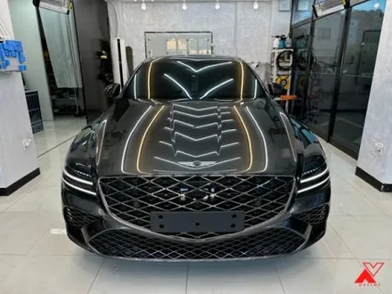 2024 G80 RG3 2.5T 마칼루 그레이 레인보우 V90 썬팅했써 / 화성시 남양읍