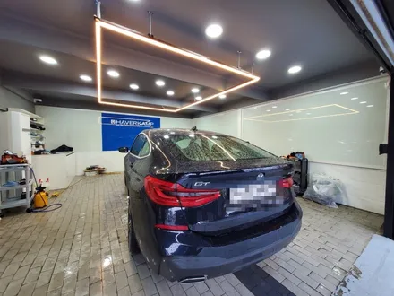 대구 BMW GT 640i 하버캠프 틴팅, 사이드크롬몰딩 랩핑작업후기