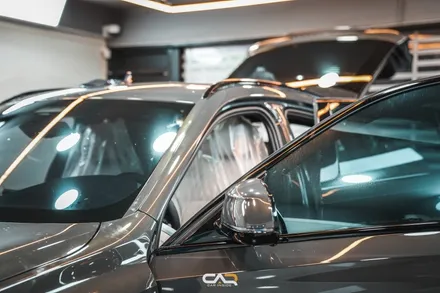 스포티한 BMW X6 40d 블락포디 스카이블루 썬팅 느낌 보기 ! - 대구 카인사이드