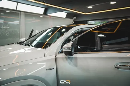 벤츠 GLE53 AMG 쿠페 솔라가드 프리미엄 티타늄 썬팅 시공으로 열차단과 프라이버시 보호효과까지 한번에 챙기기 ! - 대구 카인사이드