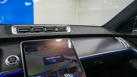 벤츠레트로핏 W223 S클래스 엑티브엠비언트, 4D부메스터 전동트위터 순정 그대로 연동 시켜드립니다 ! - 대구 카인사이드