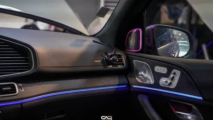 벤츠레트로핏 X167 GLS400d 부메스터 엠비언트와 헤드라이트 및 주유구 PPF로 더욱 차량을 깔끔하게 ! - 대구 카인사이드