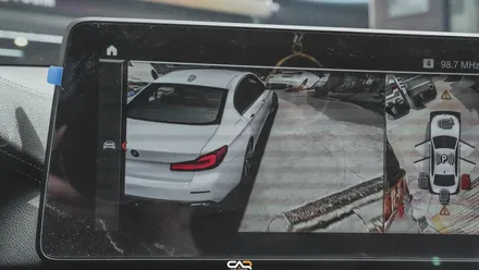 BMW 5시리즈 순정 어라운드뷰 설치작업! 옵션이 없으면 채워 넣으면 됩니다. - 대구 카인 사이드
