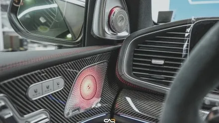 [대구 벤츠 튜닝] 벤츠 GLE53 AMG! 송풍구 엠비언트/스피커 엠비언트/4D 부메스터 트위터 보석보다 화려한 실내를 완성했습니다- 대구 카인사이드