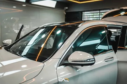 벤츠 GLC 220d 글라스틴트 선셋 틴팅으로 고급스러운 차량 모습 연출하기 ! - 수성구 카인사이드
