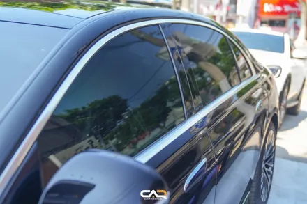 벤츠 S450 (W223) 하버캠프 로얄본드 신차썬팅으로 대형세단의 블랙포스 살리기 ! - 대구 카인사이드