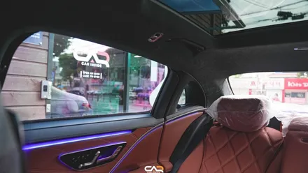 벤츠 S580 (W223) 블락포디 스카이블루 신차패키지로 여름철 눈도 몸도 시원하게 ! - 대구 카인사이드