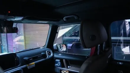 벤츠 지바겐 G400d (W463) 더엘엑스 솔라가드프리미엄 보그 신차패키지 시공으로 멋과 시인성을 한번에 ! - 대구 카인사이드