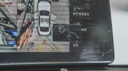 BMW 5시리즈 순정 어라운드뷰 설치작업! 옵션이 없으면 채워 넣으면 됩니다. - 대구 카인 사이드