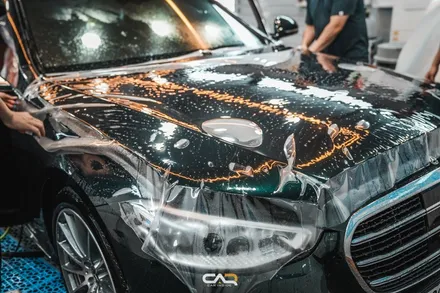 벤츠 S400d 솔라가드 보그 신차패키지와 PPF, 액티브 엠비언트까지 모든 작업을 한번에 ! - 대구 카인사이드