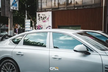 대구 제네시스 G80 글라스틴트 선셋 수성구 카인사이드에서 썬팅 시공 받은 후기 !